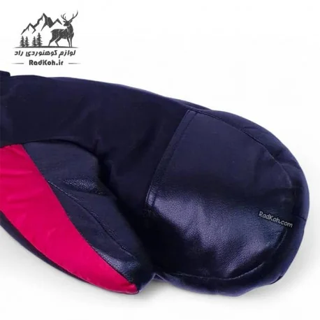 دستکش کوهنوردی پر موتال مدل ولکان رنگ قرمز