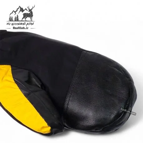 دستکش فعالیت زمستانی پر موتال مدل ولکان رنگ زرد
