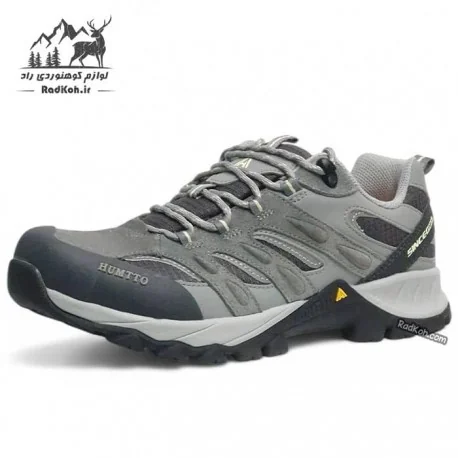 کفش طبیعت گردی مردانه هامتو مدل 150564A-4 رنگ خاکستری