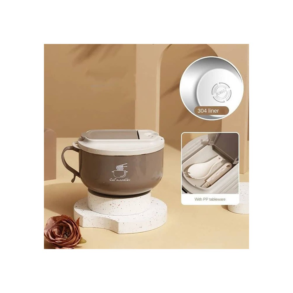 ظرف غذای چند منظوره 1300 میل مدل T1300 رنگ قهوه ای