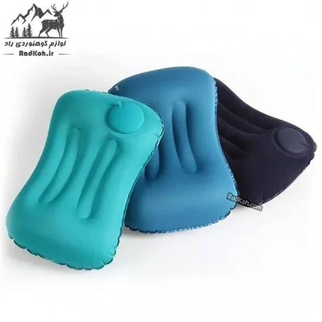 بالش بادی سفری اتوماتیک مدل 400 رنگ سبز