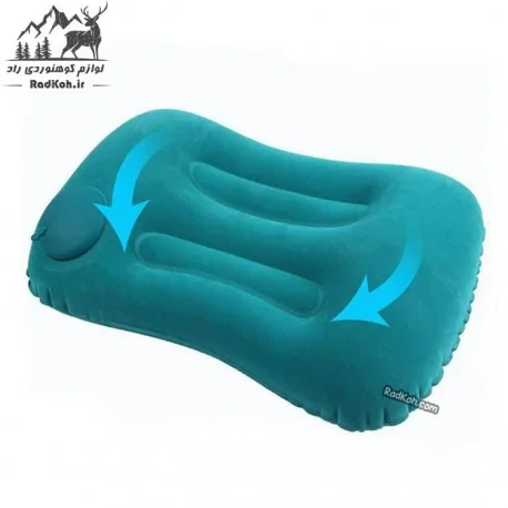 بالش بادی طبیعت گردی اتوماتیک مدل 400 رنگ سبز