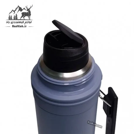 فلاسک طبیعت گردی سانتکو 1 لیتر مدل Aspen کد HY-1000-16 رنگ طوسی