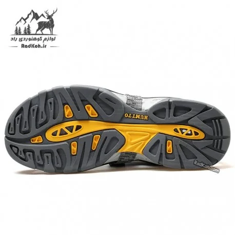 صندل مردانه هامتو مدل 710091A-6 رنگ طوسی