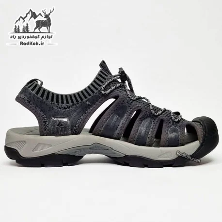 صندل کوهنوردی هامتو مدل humtto 710096A-3 رنگ خاکستری تیره/طوسی