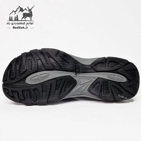 صندل هامتو مردانه مدل 710096A-3 رنگ خاکستری تیره/طوسی