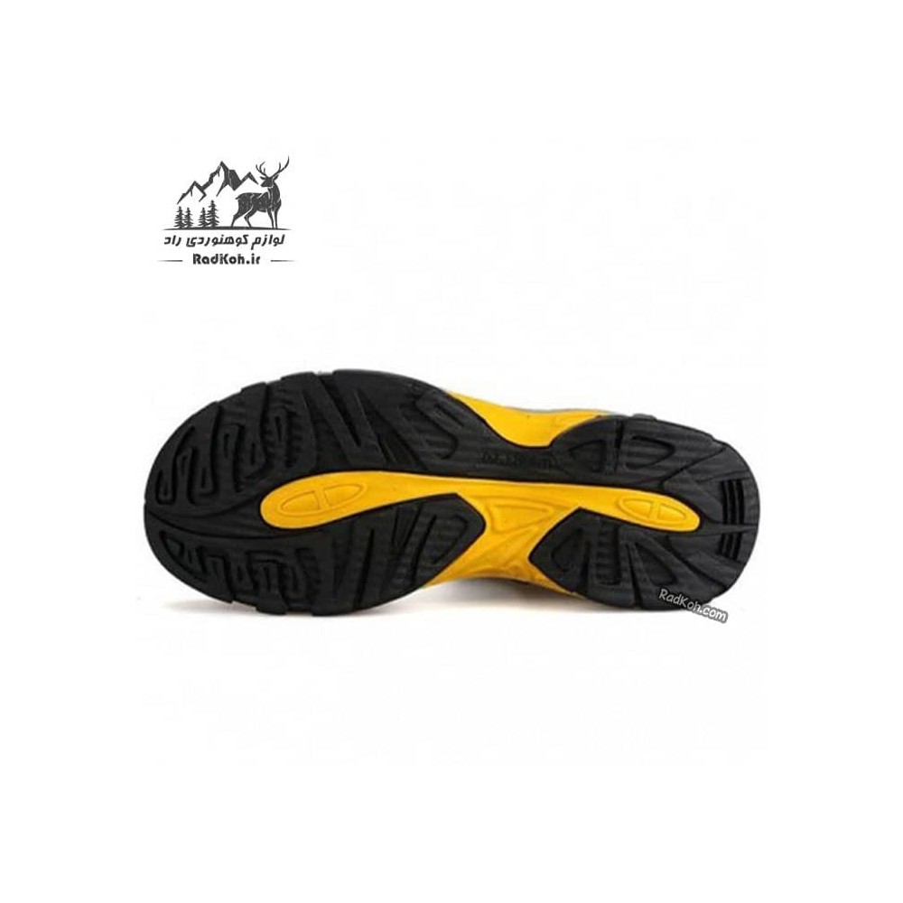 صندل هامتو مردانه مدل 9601-2 رنگ خاکستری روشن