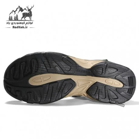 صندل مردانه مدل 9601-8 رنگ سبز زیتونی