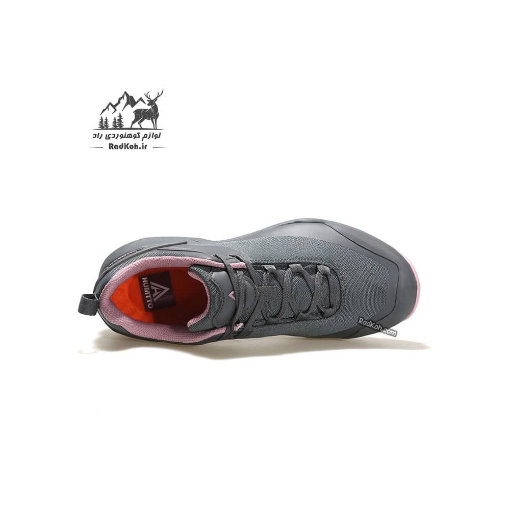کفش طبیعت گردی زنانه هامتو مدل 120488B-2 رنگ خاکستری تیره
