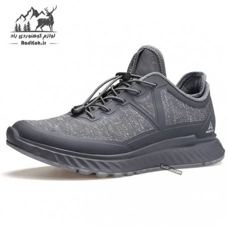 کفش پیاده روی زنانه هامتو مدل 330589B-2 رنگ خاکستری تیره