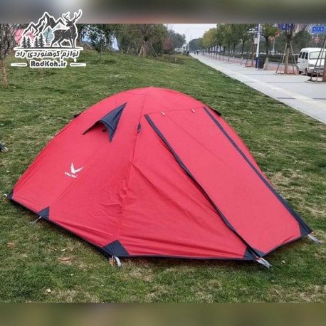 خرید چادر دوپوش کوهنوردی چهار سه نفره اسنوهاک مدل T2002 رنگ قرمز