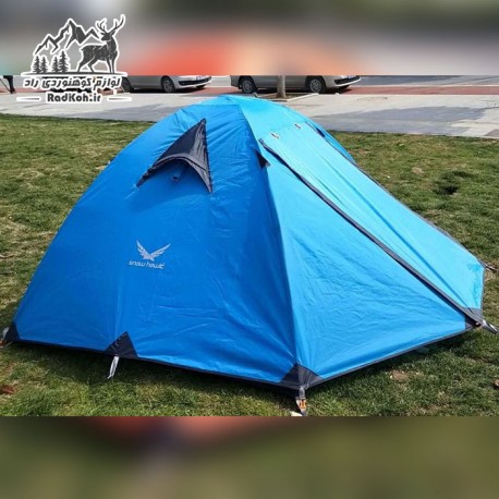 خرید چادر دوپوش کوهنوردی چهار سه نفره اسنوهاک مدل T2002 رنگ آبی