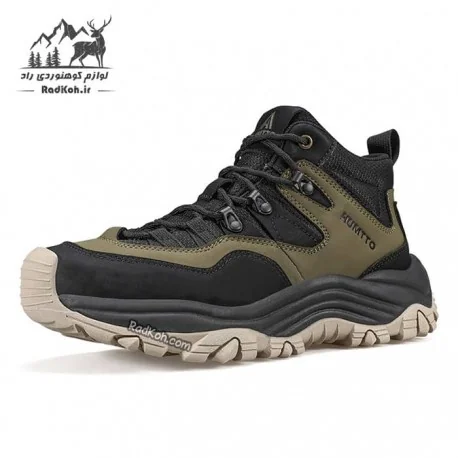 کفش هامتو مردانه مدل 250145A-3 رنگ مشکی/سبز