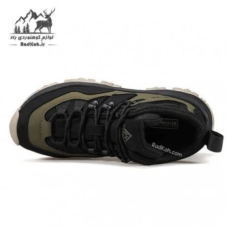 کفش مردانه هومتو مدل 250145A-3 رنگ مشکی/سبز