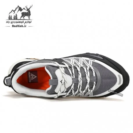 کفش پیاده روی هامتو مردانه مدل 350143A-4 رنگ خاکستری/مشکی