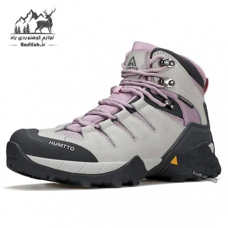 کفش طبیعت گردی زنانه هامتو مدل 250290B-4 رنگ طوسی/یاسی