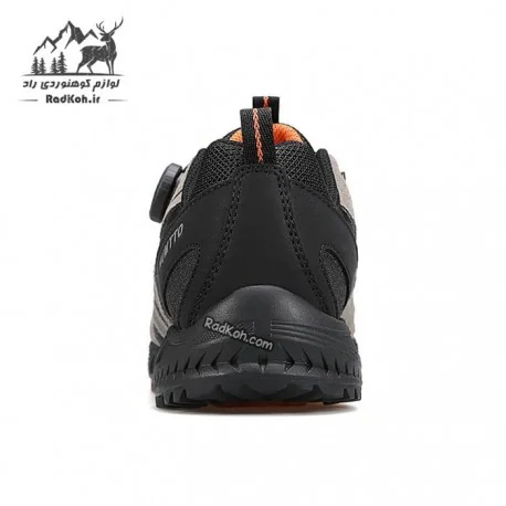 کفش راحتی مردانه هامتو مدل 350311A-4 بند دیسکی رنگ مشکی/طوسی