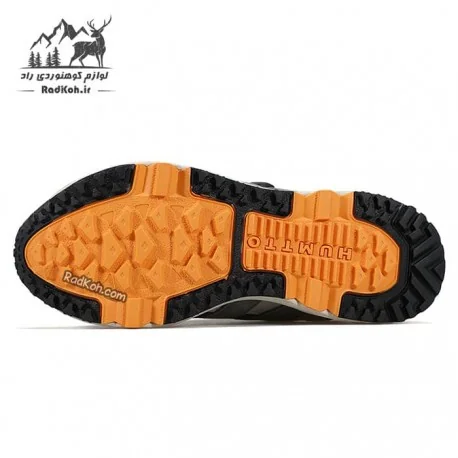 کتانی مردانه هامتو مدل 350311A-4 بند دیسکی رنگ مشکی/طوسی