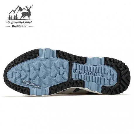 کفش روزمره مردانه هامتو مدل 350311A-5 بند دیسکی رنگ سفید/سرمه ای