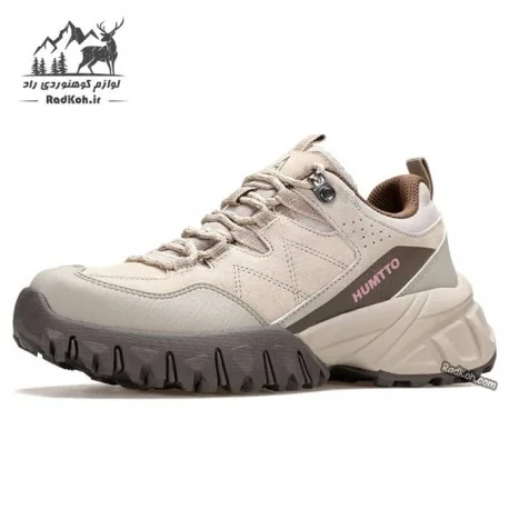 کفش کوهنوردی زنانه هامتو مدل 350354B-3 رنگ خاکی روشن