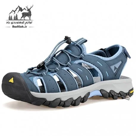 صندل جلو بسته هامتو مردانه مدل 750064A-4 رنگ سرمه ای