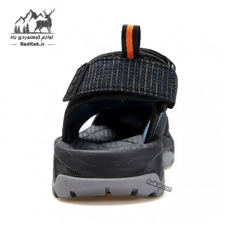 صندل هامتو مدل 740093A-3 رنگ مشکی/نارنجی