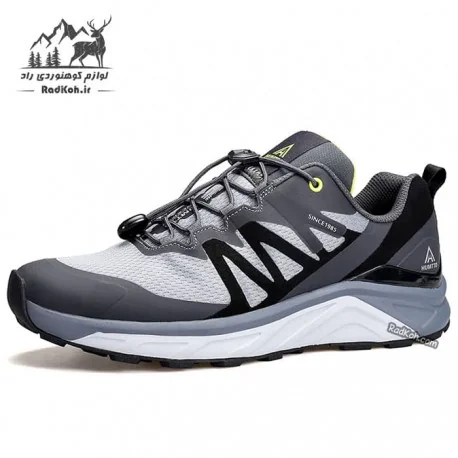 کفش پیاده روی مردانه هامتو مدل 330405A-3 رنگ خاکستری/مشکی