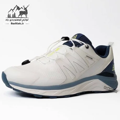 کفش دویدن مردانه هامتو مدل 330405A-6 رنگ سفید/سرمه ای
