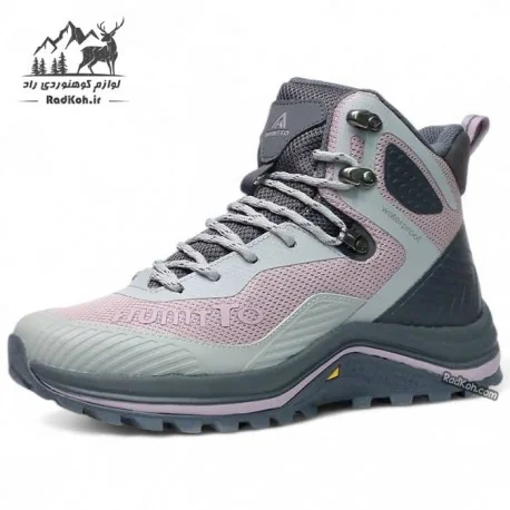 کفش کوهنوردی زنانه هامتو مدل 250460B-3 رنگ طوسی/یاسی