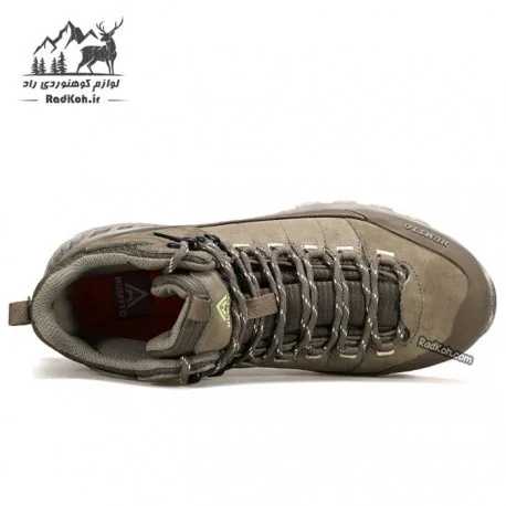 کفش طبیعت گردی مردانه همتو مدل humtto 250486A-3 رنگ خاکی