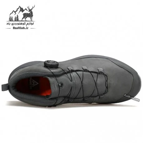 کفش طبیعت گردی مردانه هومتو مدل 250961A-3 خاکستری تیره