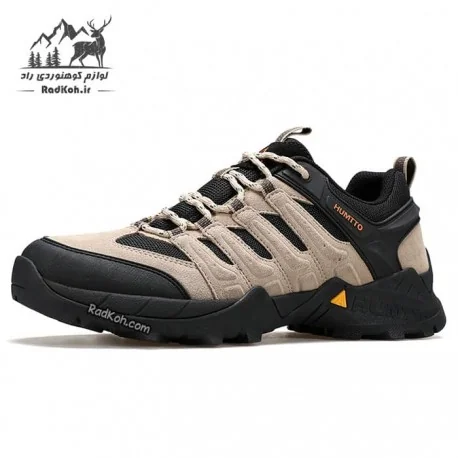 کفش طبیعت گردی مردانه هامتو مدل 150156A-1 رنگ بژ/مشکی