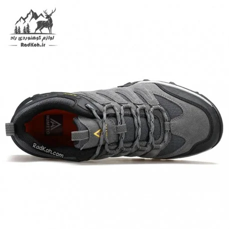 کفش روزمره مردانه هامتو مدل 150156A-2 رنگ خاکستری تیره