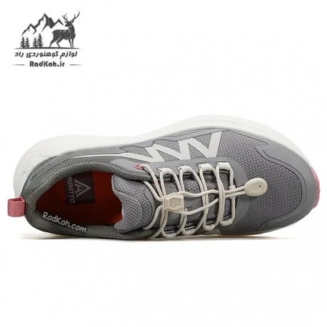 کفش هامتو زنانه مدل 350349B-4 رنگ خاکستری تیره/سبز