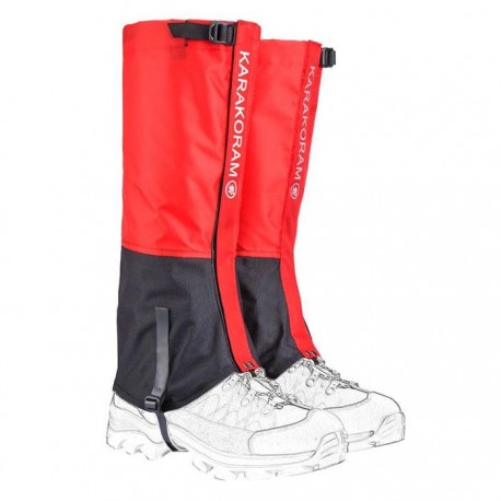 گتر کوهنوردی اسنوهاک مدل بلک کریستال کد GT66 رنگ قرمز