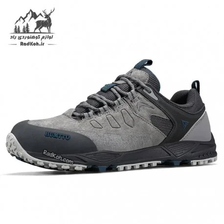 کفش مردانه هامتو مدل 350420A-3 رنگ خاکستری تیره