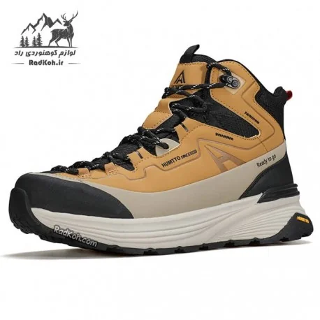 کفش طبیعت گردی مردانه هامتو مدل 250331A-4 رنگ گندمی
