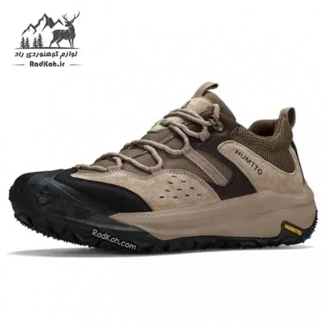 کفش طبیعت گردی مردانه هامتو مدل 150776A-2 رنگ خاکی