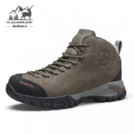 کفش کوهنوردی زنانه هامتو مدل 210371B-1 رنگ سبز زیتونی