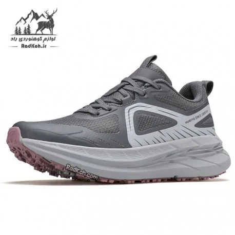 کفش زنانه هامتو مدل 350926B-2 رنگ خاکستری تیره