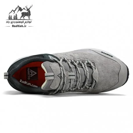 کفش زنانه رانینگ هامتو مدل 350420B-2 رنگ طوسی/سبز