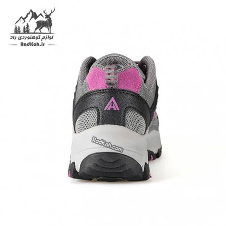 کفش رانینگ زنانه هامتو مدل HT2611-2 رنگ خاکستری تیره