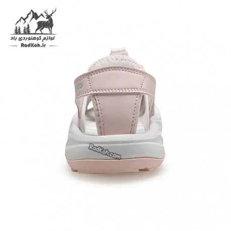 صندل هامتو زنانه مدل 740086B-4 رنگ سفید/صورتی روشن