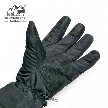 دستکش پنج انگشتی Golov.ejoy کد SK03 رنگ مشکی/خاکستری