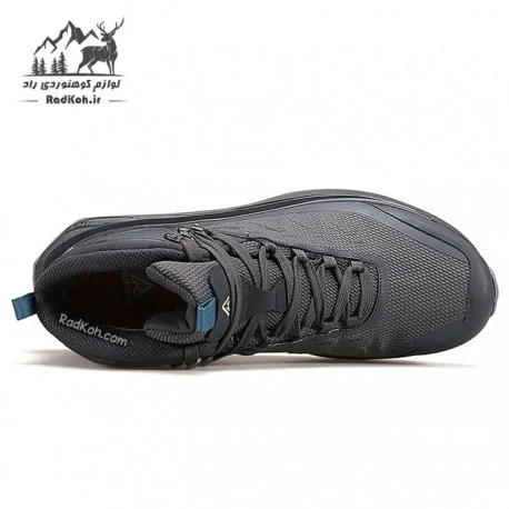 کفش ساقدار هامتو مردانه مدل 250697A-2 رنگ خاکستری تیره