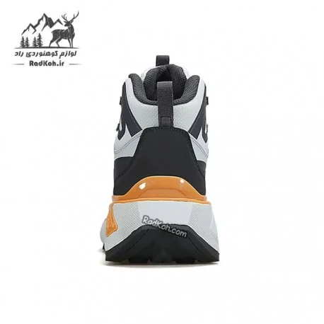 کفش ساقدار مردانه هامتو مدل 250697A-3 رنگ طوسی/سفید