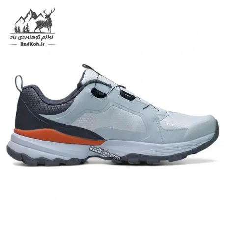 کفش پیاده روی مردانه هامتو مدل 350556A-3 بند دیسکی رنگ طوسی