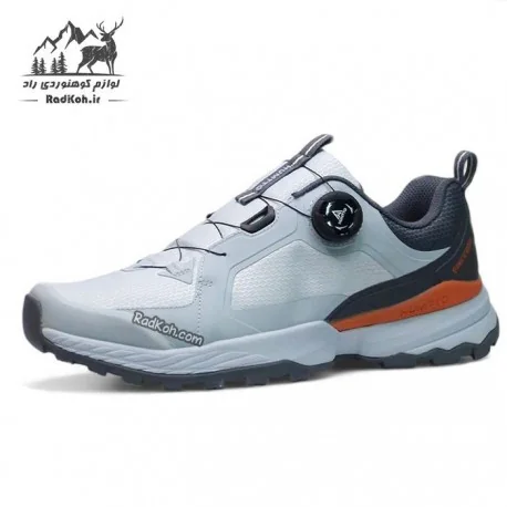 کفش راحتی مردانه هامتو مدل 350556A-3 بند دیسکی رنگ طوسی