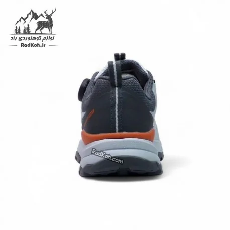 کفش هامتو مردانه مدل 350556A-3 بند دیسکی رنگ طوسی