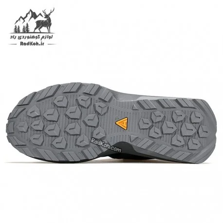 کفش مردانه هومتو مدل 250818A-2 بند دیسکی رنگ خاکستری تیره	